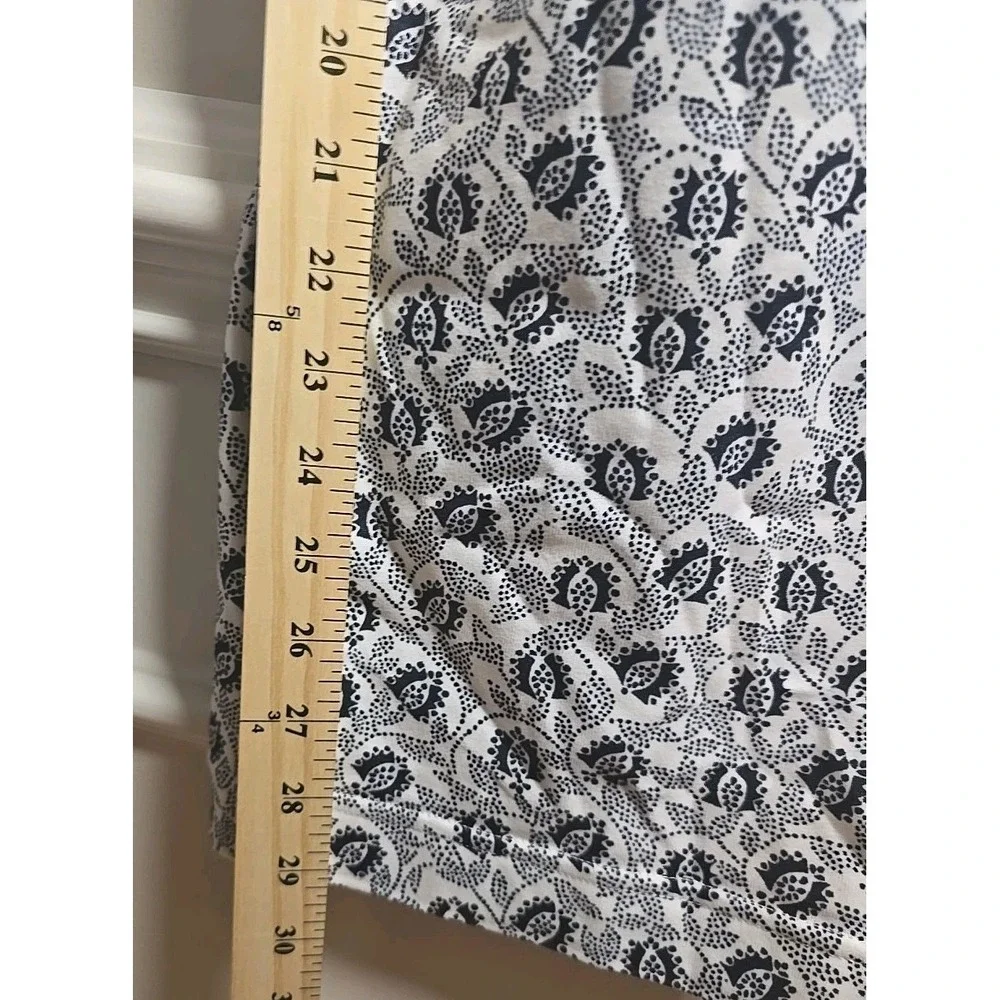 Rebecca Minkoff Pajama Set Women L Floral Paisley Button Down Top Pants NWOT - Picture 16 of 16
